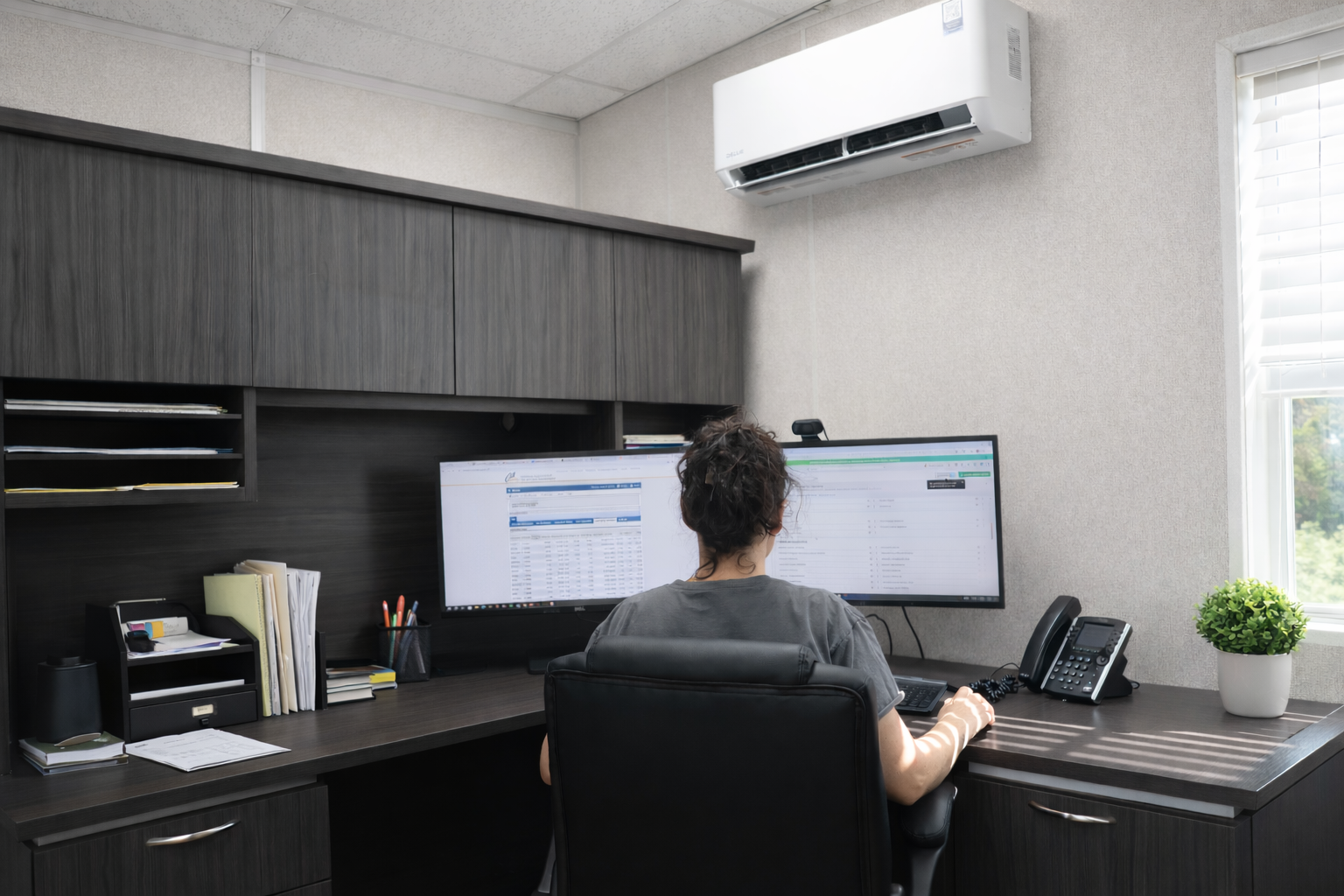 Operations workspace at Cal Coast Logistics